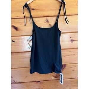 BLUSH MARK Party Girl Midi Dress Black-Large Split Hem L